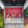 Stupell Industries Happy Pawlidays Animal Paws Printed Outdoor Door Mat, design by Deborah Curiel, 18"x30" - 3 of 4