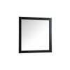 Elegant Lighting Aqua vanity mirror 36x36 inch in black - 3 of 4