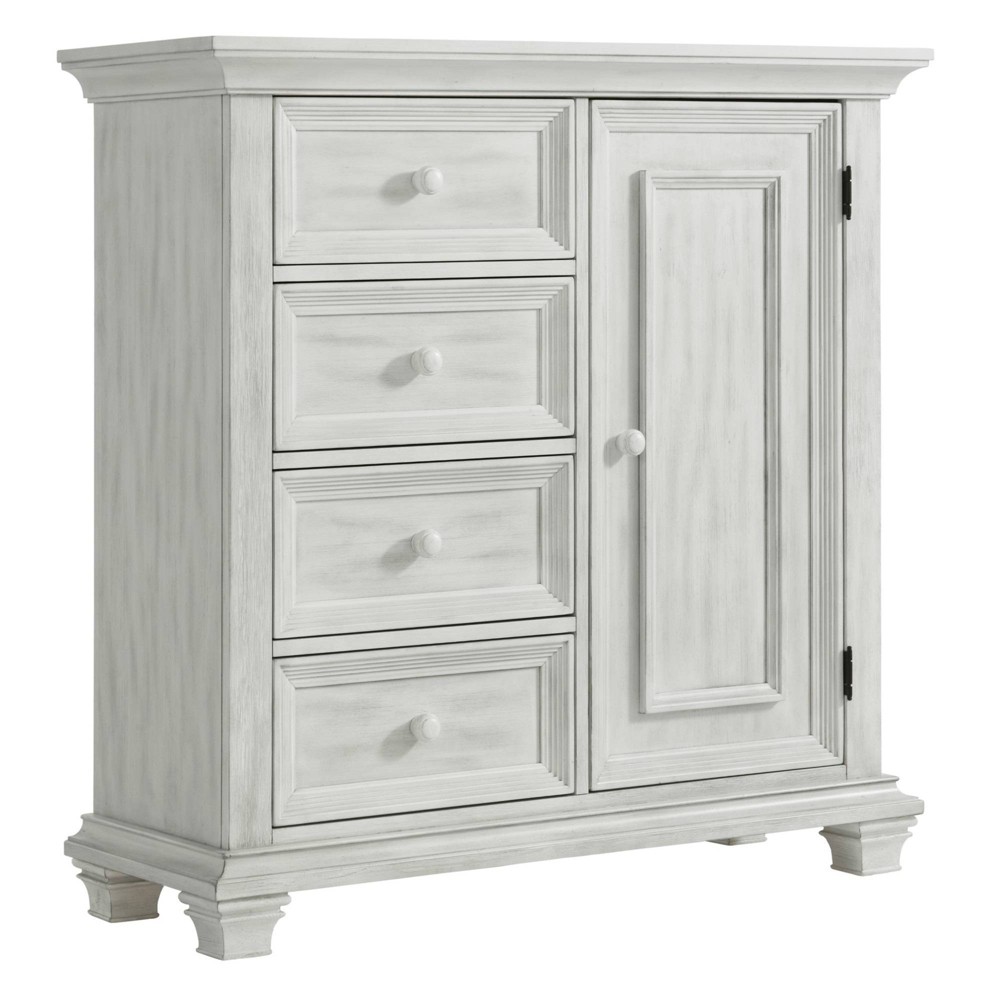 Photos - Wardrobe Oxford Baby Weston 4-Drawer Chifferobe - Vintage White