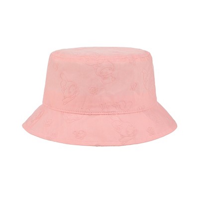 My Melody Line Art Adult Pink Bucket Hat