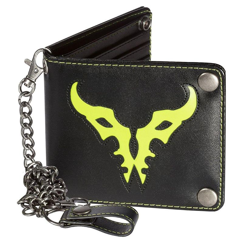 JINX Inc. World of Warcraft Legion Logo Men's Bifold Chain Wallet, 1 of 2