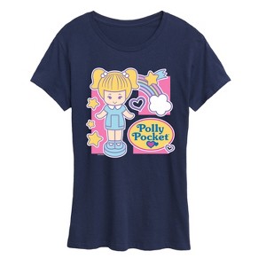 Women's - Polly Pocket - Blonde Retro Polly Doll Short Sleeve Graphic T-Shirt - 1 of 4