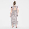 Women's Flutter Cap Sleeve Maxi A-Line Dress - Wild Fable™ - 3 of 3