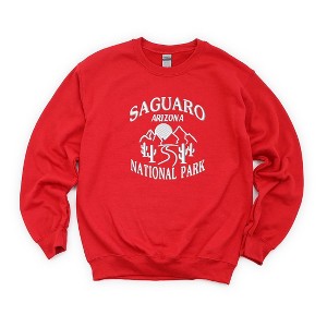 Simply Sage Market Women's Graphic Sweatshirt Embroidered Sagauro Arizona - 1 of 3