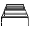 Metal Low Bed Frame, 6 Inch Twin Size Platform Bed Frames, Heavy Duty Mattress Foundation - 3 of 4
