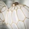 4.25"H Sullivans Mosaic Ball Ornament - Set of 2  Gold Christmas Ornaments - 2 of 2