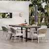 Christopher Knight Home Jaclyn 7 Pieces Outdoor Rustic Rattan, Metal and Acacia Wood Dining Set - 2 of 4