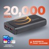 Griffin 20,000mAh Power Bank with 20W USB-C PD & 18W USB-A Fast Charging - 3 of 4