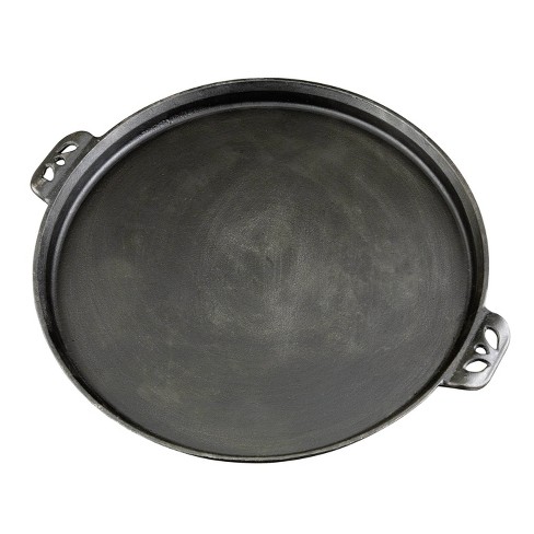 Camp Chef Cast Iron Pizza Pan Black Target