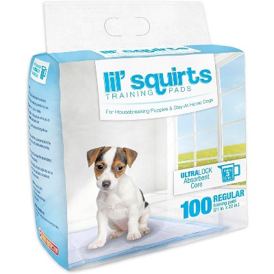 Lil' Squirts Puppy Training Pads 100 Pk.