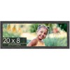 PosterPalooza | Panoramic Shabby Chic Black Picture Frame - UV Acrylic, Foam Board Backing, Hanging Hardware - 2 of 4