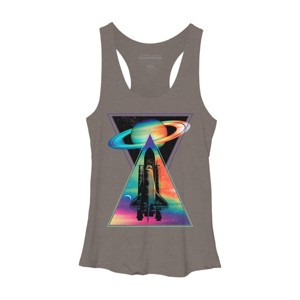 Women's Design By Humans The Explorer By clingcling Racerback Tank Top - 1 of 3