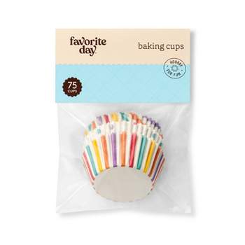 Patterned Baking Cups - 75ct - Favorite Day™
