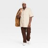Men's Short Sleeve Knit Button-Down Shirt - Goodfellow & Co™ - 3 of 3
