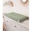 LISM 2 Pack Changing Pad Covers Cotton Nursery Diaper Changing Pad Sheets - 3 of 4
