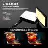 MaseiKar BASICS 2-Pack LED Video Light Panel Lighting Kit with 2 x 59" Stand & 2 x Phone Holders 850lx/0.5m Bi-Color 2700K-6500K Dimmable Studio Light - 4 of 4