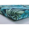 45" x 18" Outdoor/Indoor Bench Cushion Tortola Midnight Blue - Pillow Perfect: Weather & Fade-Resistant with Zipper Closure - 2 of 4