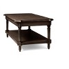 Pullman Traditional Rectangular Wooden Coffee Table in Antiqued Brown Finish - 4 of 4