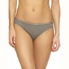 Felina Organic Cotton Bikini Underwear for Women - Bikini Panties for Women, Seamless Panties for Women (6-Pack) - 2 of 3