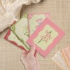 Unique Bargains Floral 3D Greeting Cards with Envelope and Message Note 1 Set - 4 of 4