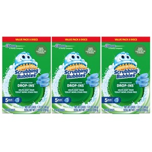 Scrubbing Bubbles Drop Ins Cleaners and Disinfectant - 5ct - 1 of 2