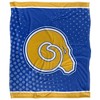 Albany State University Logo Dots Silky 50x60 Blanket, 1 Sided - 2 of 4