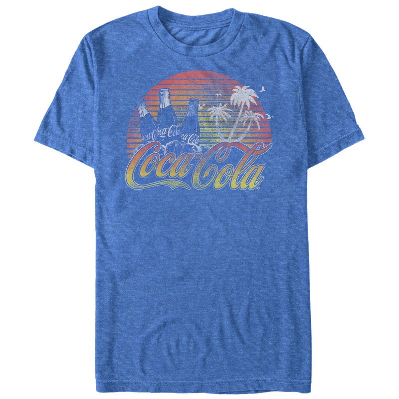 Men's Coca Cola Tropical Vibe T-Shirt, 1 of 5