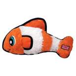 KONG Tough Plush Fish Dog Toy - Orange