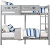 NicBex Triple Full Bunk Bed with Full Length Guardrail,Loft Bed with 2 Built-in Ladders,Modern Bunk Beds,Noise Reduced Bunk Beds for Bedroom - 2 of 4