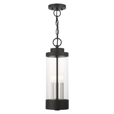 Livex Lighting Hillcrest 3 - Light Pendant in  Textured Black