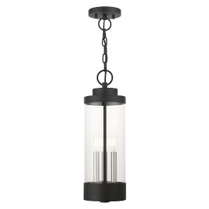Livex Lighting Hillcrest 3 - Light Pendant in  Textured Black - 1 of 3