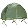 Outsunny Camping Tent Cot, Single Person Folding Cot Combo, Off-Ground Tent, Covered Outdoor Bed with Carry Bag for Hiking, Camping - 4 of 4