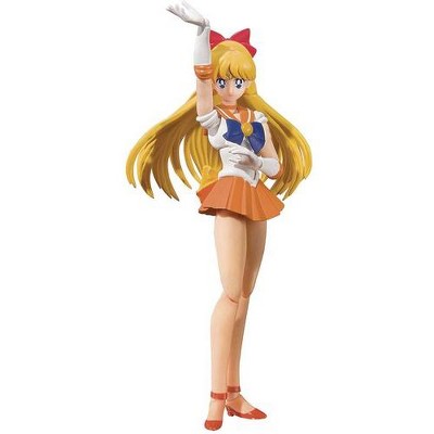 Bandai - Tamashii Nations - Pretty Guardian Sailor Moon - S.H. Figuarts - Sailor Venus (Animation Color Edition) Action Figure