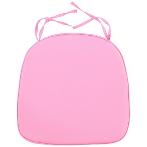 LeisureMod Memory Foam Chair Cushion with Ties – Removable Cover, for Dining & Kitchen Chairs - 1 of 4