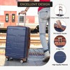COZONY 20" Hardside Carry-On Spinner, Expandable Lightweight Suitcase with TSA Lock - 3 of 4