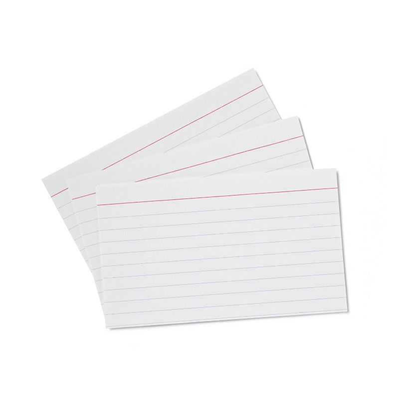 3&#39;&#39;x5&#39;&#39; 200ct Index Cards Heavy Weight Ruled White - up &#38; up&#8482;, 2 of 3