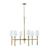 Capital Lighting Tulum 6 - Light Chandelier in  Matte Brass - 2 of 4