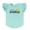 The Juniper Shop SmileyWorld Daddy's Little Sunshine Flutter Sleeve Tee - 3 of 4
