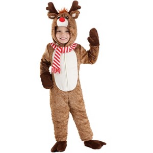 HalloweenCostumes.com Plush Reindeer Toddler Costume - 1 of 4