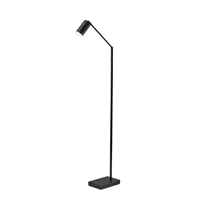 Photo 1 of 50.5 x 69 3-way Colby Floor Lamp (Includes LED Light Bulb) Black - Adesso +++ FACTORY SEALED ITEM +++