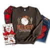 Simply Sage Market Women's Graphic Sweatshirt  Cactus Western Santa - 3 of 4