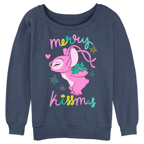 Official Disney Lilo & Stitch Kissmas Stitch Sweatshirt