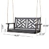 Vynxaria ALEJANDRO PORCH SWING - 4 of 4