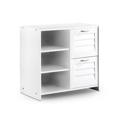 Bradford 2 Drawer Chest with Shelf White - ioHOMES