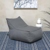 PAGED Modern Bean Bag Chair Comfy Sofa Chair with Foam Filling, 48" Accent Reading Chair for Adults, Teens, Kids - 2 of 4