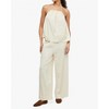 Women's Tie Waist Pant - WE WORE WHAT - 2 of 4