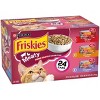 Purina Friskies Meaty Prime Filets Favorites with Chicken, Beef and Turkey Flavor Wet Cat Food - 5.5oz/24ct Variety Pack - 4 of 4