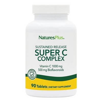 Super C Complex Sustained Release by Nature's Plus  -  90 Tablet