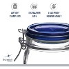 Bormioli Rocco Fido Jar with Blue Lid, Made of Premium Quality Italian Glass, Airtight Seal with Gasket - 3 of 4