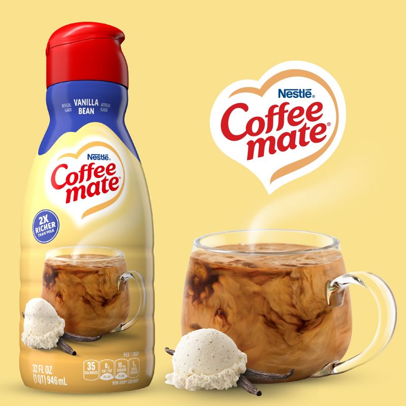 Coffee mate Vanilla Bean Coffee Creamer - 32 fl oz, 2 of 14